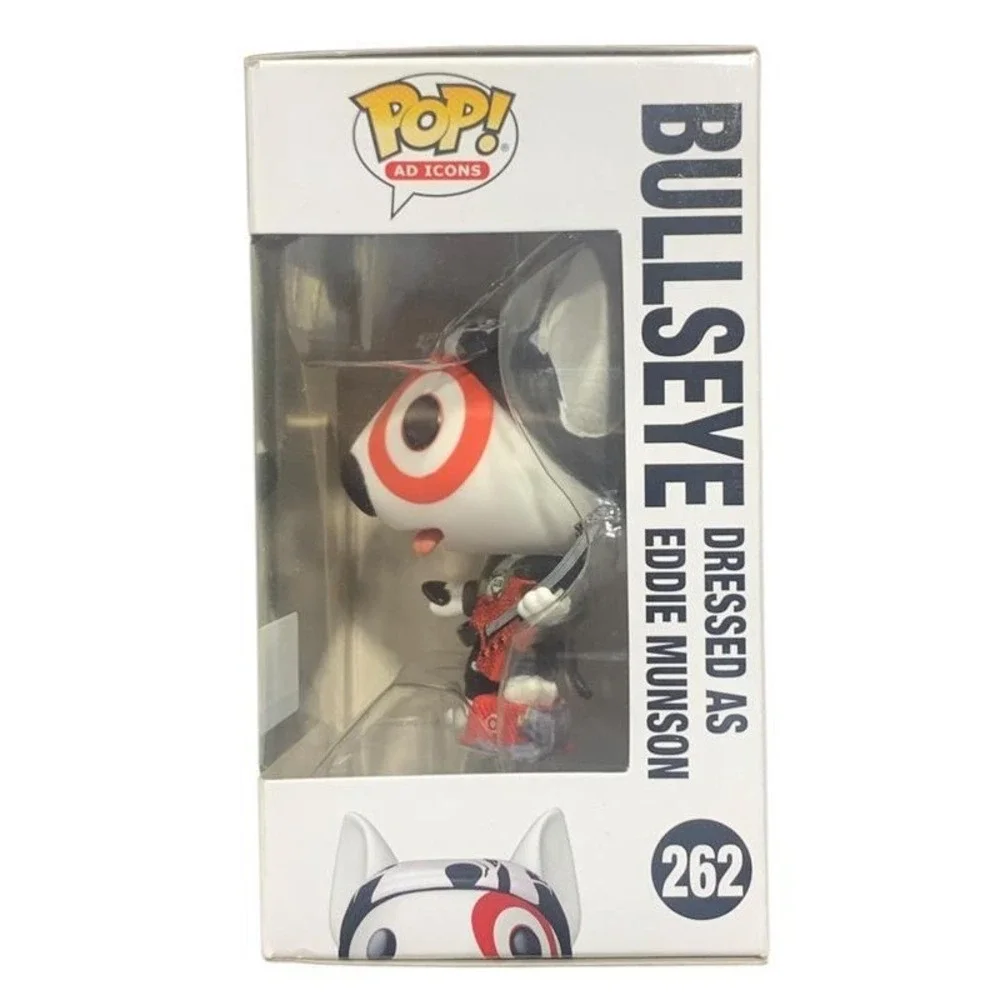 Funko‎ Pop Ad Icons Bullseye Dressed as Eddie Munson Stranger Things Target 262